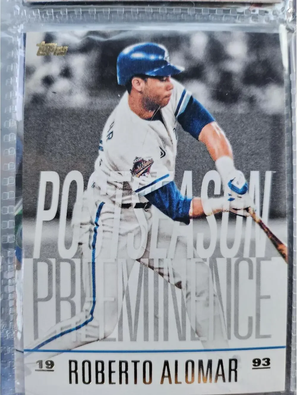 Roberto Alomar - HOF - 2018 Topps Update Postseason Prominence BLACK #PO-3